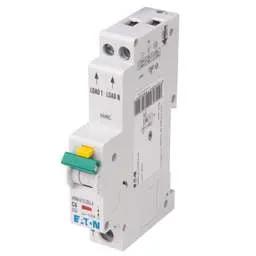 Electrical Lighting Eaton 6A Single Pole 1 Module C Curve 10kA 30mA Type A RCBO - Electrical Lighting Eaton 6A Single Pole 1 Module C Curve 10kA 30mA Type A RCBO