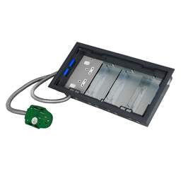 floor sockets Electrak Legrand 4 Compartment Box with 5m 2P+E Tap-Off and Twin Socket Plate - floor sockets Electrak Legrand 4 Compartment Box with 5m 2P+E Tap-Off and Twin Socket Plate