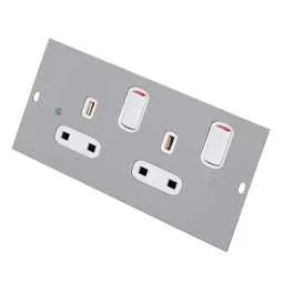 floor sockets Electrak Legrand 75mm Plate with 2 Gang Switched Socket Low Noise Clean Earth - floor sockets Electrak Legrand 75mm Plate with 2 Gang Switched Socket Low Noise Clean Earth
