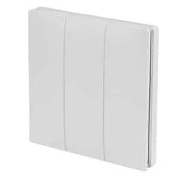 Kinectic Enerj ECO Range 3 Gang Wireless Kinetic Switch White - Kinectic Enerj ECO Range 3 Gang Wireless Kinetic Switch White