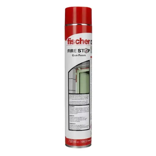 aerosals Fischer Firestop Expanding Gun Foam 750ml - aerosals Fischer Firestop Expanding Gun Foam 750ml