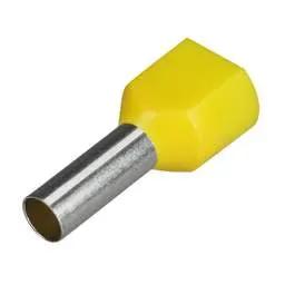 Bootlace Ferrals Engex 6mm Twin Entry Bootlace Ferrules Yellow (Pack of 100) - Bootlace Ferrules Bootlace Ferrals Engex 6mm Twin Entry Bootlace Ferrules Yellow (Pack of 100) Bootlace Ferrules