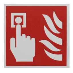 label sign Engex Manual Call Point Rigid PVC Sign (Pack of 5) - label sign Engex Manual Call Point Rigid PVC Sign (Pack of 5)