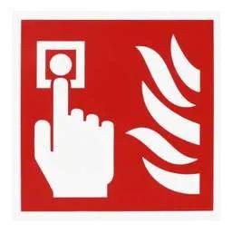 label sign Engex Manual Call Point Self Adhesive Vinyl Sign (Pack of 5) - label sign Engex Manual Call Point Self Adhesive Vinyl Sign (Pack of 5)