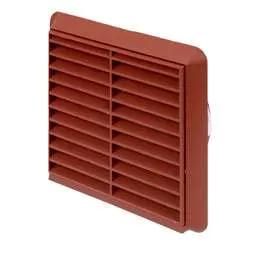 a grilles Envirovent 125mm 5" Fixed Grille Terracotta - a grilles Envirovent 125mm 5" Fixed Grille Terracotta