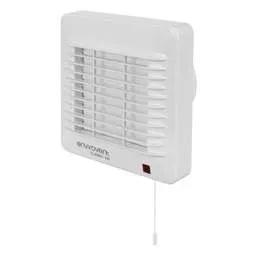 auto shutter Envirovent 100mm 4" Classic Auto Shutter Fan with Humidistat, Pullcord and Timer - auto shutter Envirovent 100mm 4" Classic Auto Shutter Fan with Humidistat, Pullcord and Timer