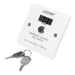 EMERGECNY LIGHTING ESP Emergency Light Test Switch with Digital Display - EMERGECNY LIGHTING ESP Emergency Light Test Switch with Digital Display