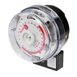 Electrical Lighting Sangamo 20A 4 Pin 24 Hour Round Pattern Time Switch 3 On / Off - Electrical Lighting Sangamo 20A 4 Pin 24 Hour Round Pattern Time Switch 3 On / Off