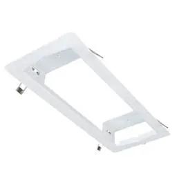 EMERGECNY LIGHTING Eterna Semi Recessed Emergency Bulkhead Frame White - EMERGECNY LIGHTING Eterna Semi Recessed Emergency Bulkhead Frame White