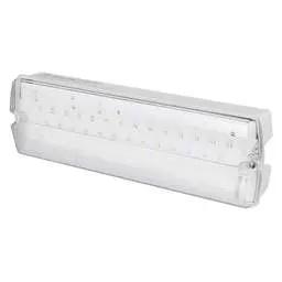 EMERGECNY LIGHTING Eterna 2W LED Non Maintained Emergency Bulkhead IP65 White - EMERGECNY LIGHTING Eterna 2W LED Non Maintained Emergency Bulkhead IP65 White