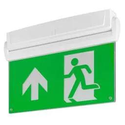 EMERGECNY LIGHTING Eterna 2.8W LED Maintained Emergency Multi Fixing Exit Sign with ISO 7010 Up Arrow - EMERGECNY LIGHTING Eterna 2.8W LED Maintained Emergency Multi Fixing Exit Sign with ISO 7010 Up Arrow