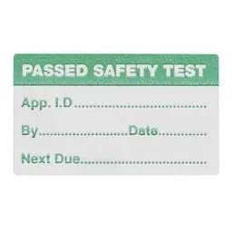 label sign Ethos Pass Labels for PAT Testing (Roll of 500) - label sign Ethos Pass Labels for PAT Testing (Roll of 500)