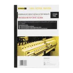 Electrical Lighting Ethos Schedule of Circuit Details and Test Results 12 Way Amendment 2 - Electrical Lighting Ethos Schedule of Circuit Details and Test Results 12 Way Amendment 2