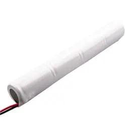 EMERGECNY LIGHTING Yuasa 4 x D Cell 4.8V Cylindrical Nickel Cadmium Battery with Leads - EMERGECNY LIGHTING Yuasa 4 x D Cell 4.8V Cylindrical Nickel Cadmium Battery with Leads
