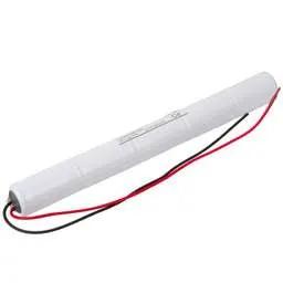 EMERGECNY LIGHTING Yuasa 5 x D Cell 6V Cylindrical Nickel Cadmium Battery with Leads - EMERGECNY LIGHTING Yuasa 5 x D Cell 6V Cylindrical Nickel Cadmium Battery with Leads