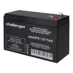 Intruder Alarms Challenger 7Ah 12V Fire Rated VRSLA Battery - Intruder Alarms Challenger 7Ah 12V Fire Rated VRSLA Battery