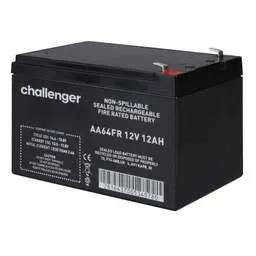 Intruder Alarms Challenger 12Ah 12V Fire Rated VRSLA Battery - Intruder Alarms Challenger 12Ah 12V Fire Rated VRSLA Battery