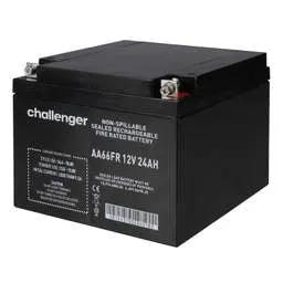 Intruder Alarms Challenger 24Ah 12V Fire Rated VRSLA Battery - Intruder Alarms Challenger 24Ah 12V Fire Rated VRSLA Battery