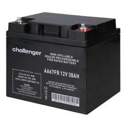 Intruder Alarms Challenger 38Ah 12V Fire Rated VRSLA Battery - Intruder Alarms Challenger 38Ah 12V Fire Rated VRSLA Battery