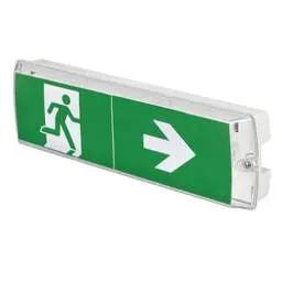 EMERGECNY LIGHTING Lightsafe 6W LED Maintained / Non Maintained Emergency Bulkhead White - EMERGECNY LIGHTING Lightsafe 6W LED Maintained / Non Maintained Emergency Bulkhead White