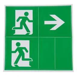 EMERGECNY LIGHTING Lightsafe Self Adhesive Legend Pack for ER8 and ERLED - EMERGECNY LIGHTING Lightsafe Self Adhesive Legend Pack for ER8 and ERLED