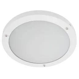 Firstlight Firstlight Rondo ES/E27 Flush Ceiling Light White - Firstlight Firstlight Rondo ES/E27 Flush Ceiling Light White