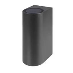Firstlight Firstlight Ace GU10 Resin Up / Down Wall Light Graphite - Firstlight Firstlight Ace GU10 Resin Up / Down Wall Light Graphite
