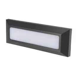 Firstlight Firstlight Shine 3W LED Resin Wall and Step Light Graphite 4000K - Firstlight Firstlight Shine 3W LED Resin Wall and Step Light Graphite 4000K