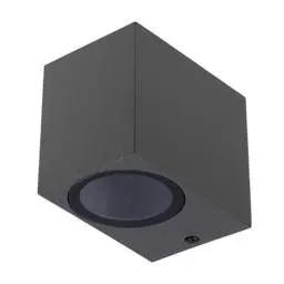 Firstlight Firstlight Dune GU10 Single Wall Light Graphite - Firstlight Firstlight Dune GU10 Single Wall Light Graphite