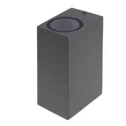 Firstlight Firstlight Dune GU10 Up / Down Wall Light Graphite - Firstlight Firstlight Dune GU10 Up / Down Wall Light Graphite