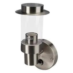 Firstlight Firstlight Darwin Single Wall Light with PIR Stainless Steel - Firstlight Firstlight Darwin Single Wall Light with PIR Stainless Steel