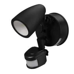 Firstlight Firstlight 10W LED Tri-Colour Security Light with PIR Black - Firstlight Firstlight 10W LED Tri-Colour Security Light with PIR Black