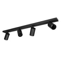 Firstlight Firstlight Max GU10 4 Light Bar Fitting Black - Firstlight Firstlight Max GU10 4 Light Bar Fitting Black