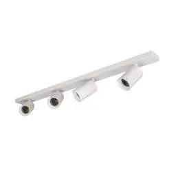 Firstlight Firstlight Max GU10 4 Light Bar Fitting White - Firstlight Firstlight Max GU10 4 Light Bar Fitting White