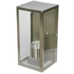 Firstlight Firstlight Dallas 60W Wall Light Stainless Steel - Firstlight Firstlight Dallas 60W Wall Light Stainless Steel