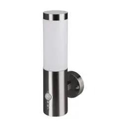 Firstlight Firstlight Plaza ES Wall Light Stainless Steel with PIR - Firstlight Firstlight Plaza ES Wall Light Stainless Steel with PIR