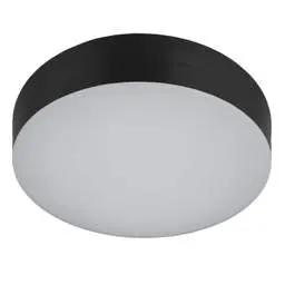 Firstlight Firstlight Glaze 21W LED Round Resin Bulkhead Black 3000K - Firstlight Firstlight Glaze 21W LED Round Resin Bulkhead Black 3000K