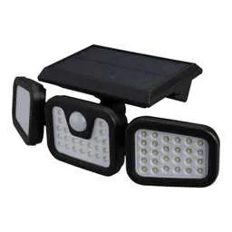 Firstlight Firstlight Avenue 5.92W LED Solar Security Light with PIR Black 6000K - Firstlight Firstlight Avenue 5.92W LED Solar Security Light with PIR Black 6000K