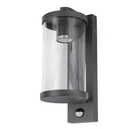 Firstlight Firstlight Harley ES/E27 Wall Light with PIR Graphite - Firstlight Firstlight Harley ES/E27 Wall Light with PIR Graphite