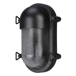 Firstlight Firstlight Turin ES/E27 Bulkhead Light Black - Firstlight Firstlight Turin ES/E27 Bulkhead Light Black