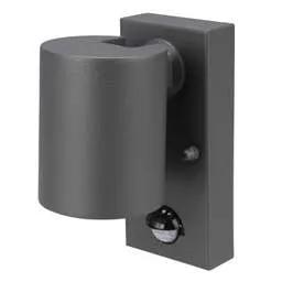 Firstlight Firstlight Vermont 10.5W LED Spot Wall Light with PIR Graphite 4000K - Firstlight Firstlight Vermont 10.5W LED Spot Wall Light with PIR Graphite 4000K