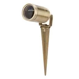 Firstlight Firstlight Nautic GU10 Ground Spike Light Brass - Nautic Firstlight Firstlight Nautic GU10 Ground Spike Light Brass Nautic