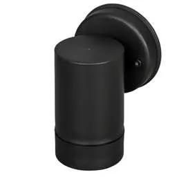 Firstlight Firstlight Ravel GU10 LED Single Wall Light IP44 Black - Firstlight Firstlight Ravel GU10 LED Single Wall Light IP44 Black