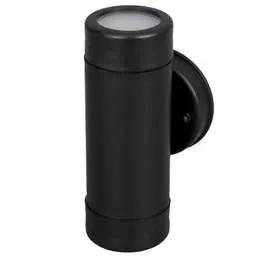 Firstlight Firstlight Ravel GU10 LED 2 Light Wall Light IP44 Black - Firstlight Firstlight Ravel GU10 LED 2 Light Wall Light IP44 Black
