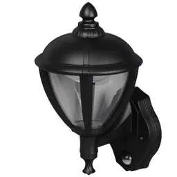 Firstlight Firstlight Unite 9W LED Wall Lantern with PIR Black - Firstlight Firstlight Unite 9W LED Wall Lantern with PIR Black