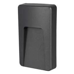 Firstlight Firstlight Golf 3W LED Resin Wall or Step Light Graphite IP65 4000K - Firstlight Firstlight Golf 3W LED Resin Wall or Step Light Graphite IP65 4000K
