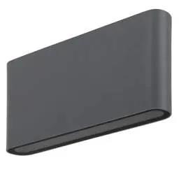 Firstlight Firstlight Algarve 10W LED Tri-Colour Up / Down Wall Light Graphite IP54 - Firstlight Firstlight Algarve 10W LED Tri-Colour Up / Down Wall Light Graphite IP54