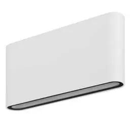 Firstlight Firstlight Algarve 10W LED Tri-Colour Up / Down Wall Light White IP54 - Firstlight Firstlight Algarve 10W LED Tri-Colour Up / Down Wall Light White IP54