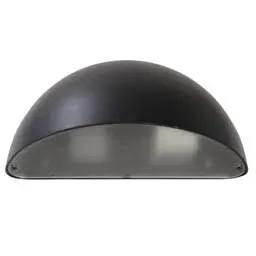 Firstlight Firstlight Half Moon Outdoor Wall Light Black - Firstlight Firstlight Half Moon Outdoor Wall Light Black