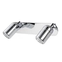 Firstlight Firstlight Atlantic Double Bathroom Wall Bar Light Chrome - Firstlight Firstlight Atlantic Double Bathroom Wall Bar Light Chrome